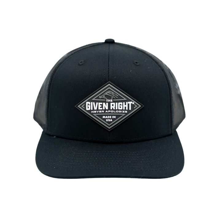TGR Shed Diamond PVC Hat - Blackout