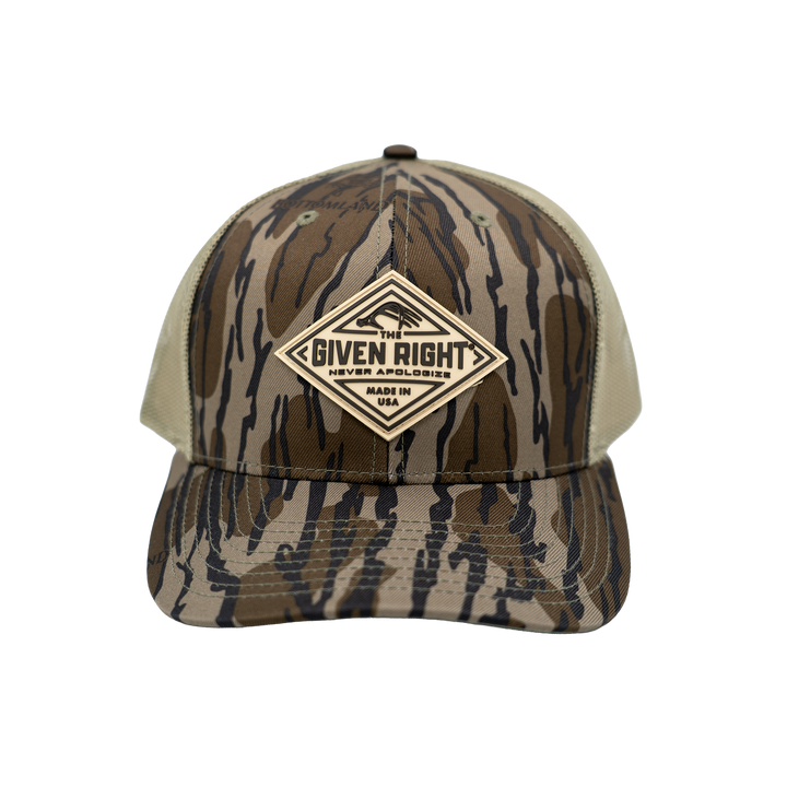 TGR Shed Diamond PVC Hat - Mossy Oak Bottomland